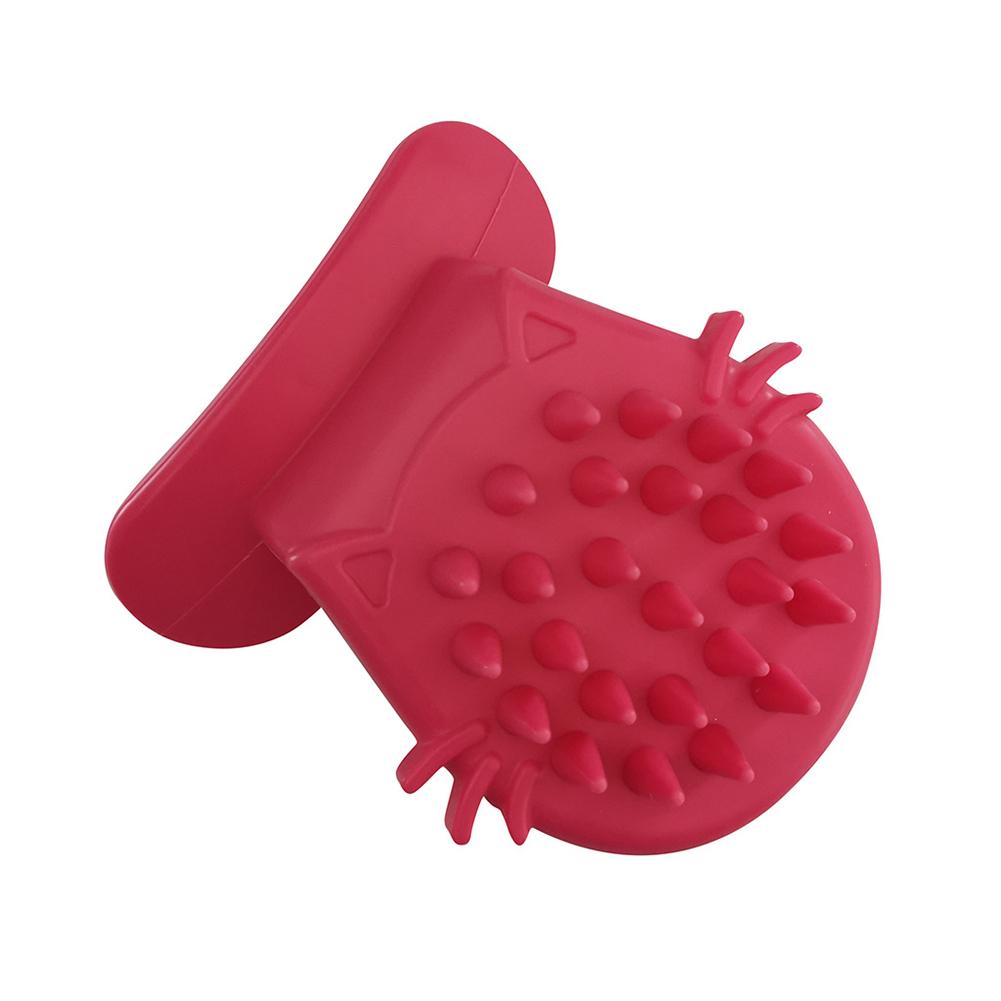 Pet Licking Cat Massage Brush Tongue-shaped Tongue Cat Brush Scratcher Pet Hair Remover Brush For Small Dog Kitty