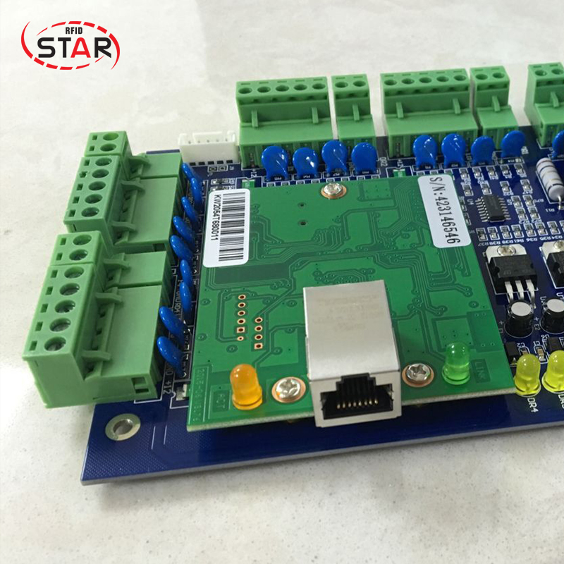 TCP/IP communication 4 entrance gate control /RFID Four door access control systems