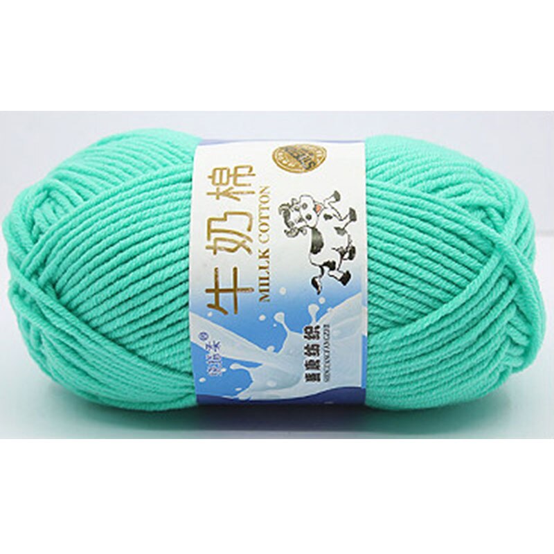 2.5MM lait doux coton doux bébé tricot laine fil épais fibres velours fil à tricoter à la main laine Crochet fil pour bricolage pull: 12