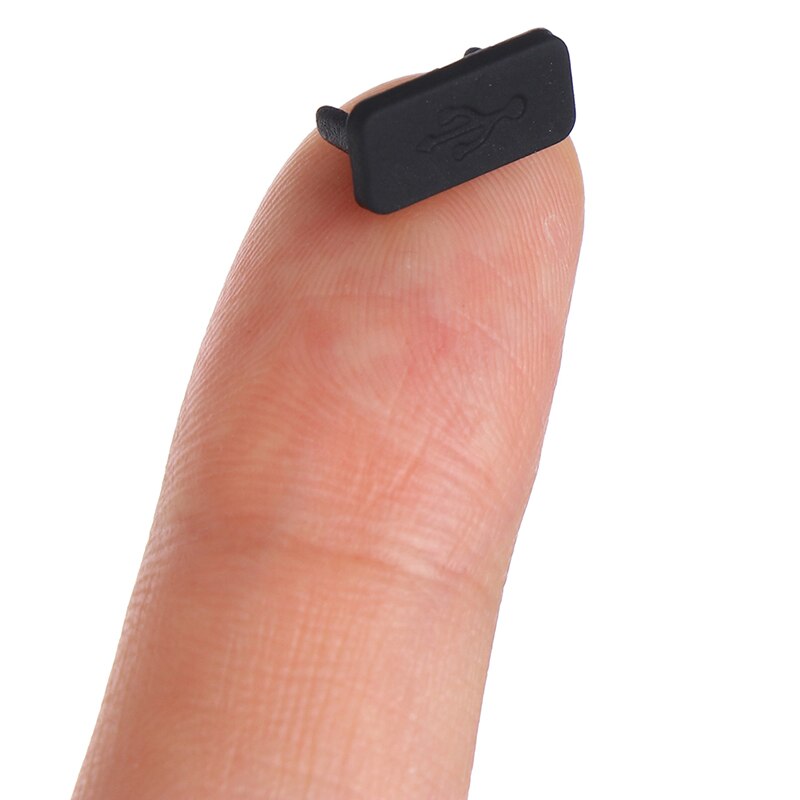 10Pcs Usb 3.1 Type C Anti Dust Rubber Stof Plug Voor Macbook Voor Huawei P9 Charger Type C Plug cover