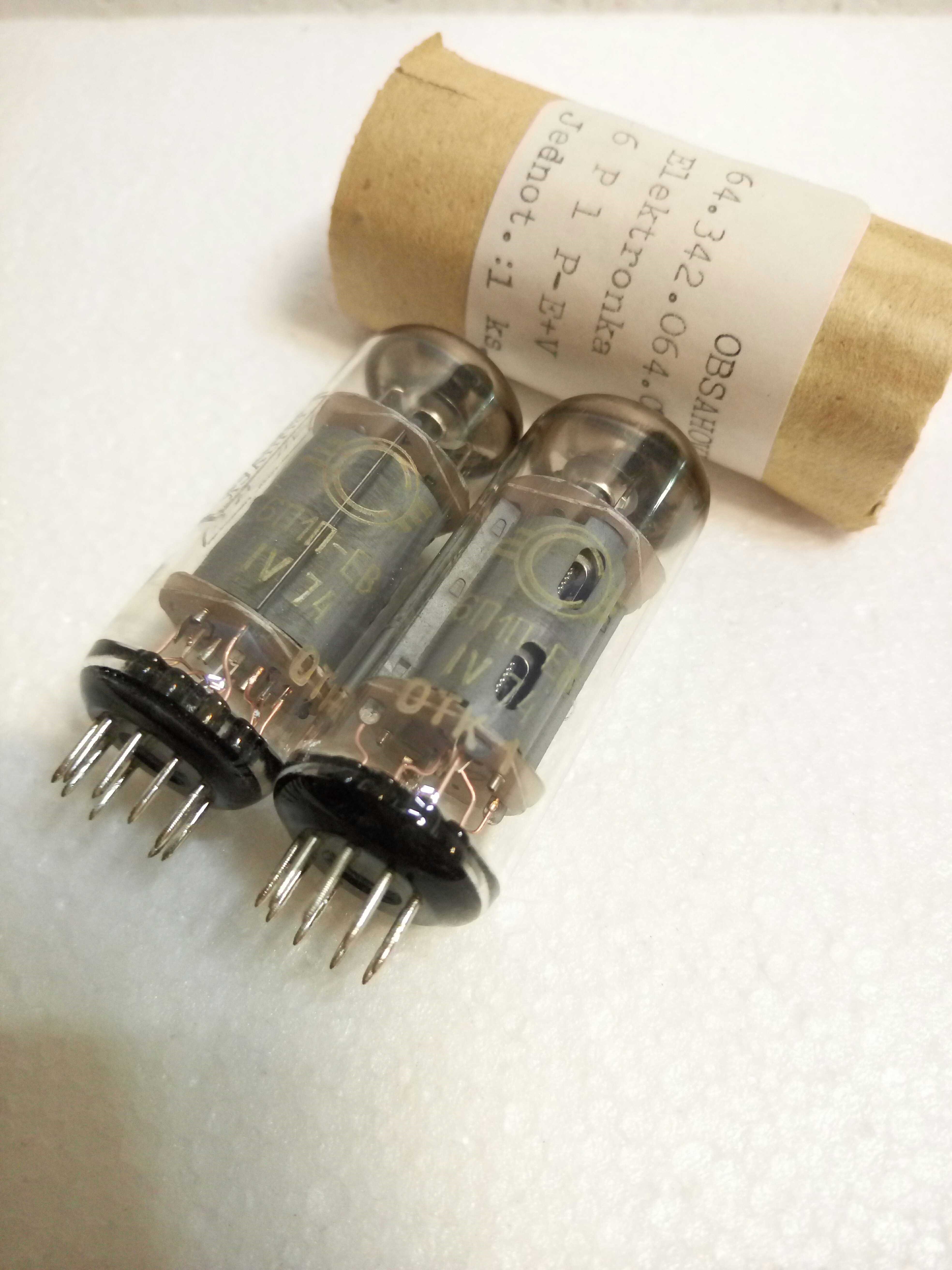 2PCS 6n1n-EB Amplifier Tube Electronic tube valve Can Upgrade 6n1n / 6P1 tubes DIY
