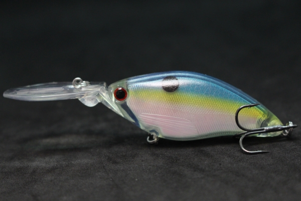Wlure crankbait vislokmiddel 11cm 18.5g met reflectiefolie wobbler deep diver 4-5 meter strakke/snelle actie  c739