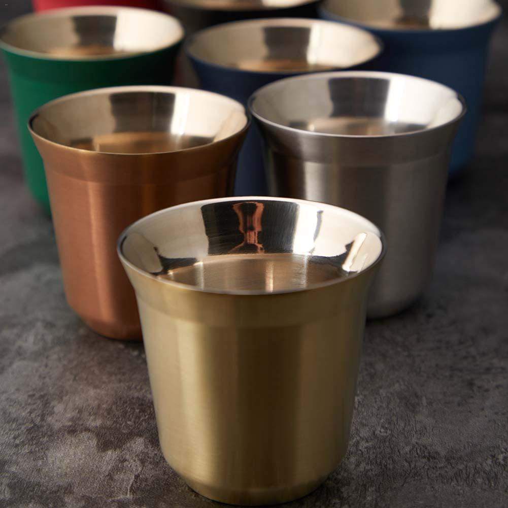 Powder Coated Tumbler Mug Stainless Steel Outdoor Portable Cup Double Wall Travel Mug Vacuum Insulated Coffee Milk Drink Cup