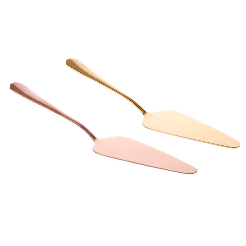 Pala divisora para hornear pasteles, dorada, rosa y dorada, para pastel, Pizza, queso, herramientas de cocina occidental, servidor de queso, 1 ud.
