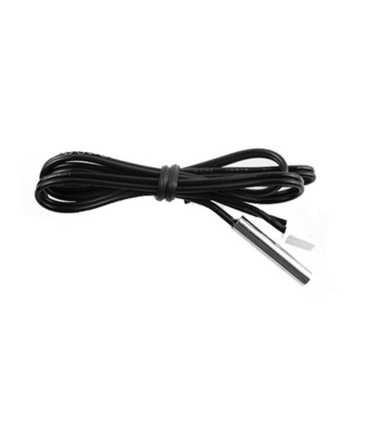Sensor de temperatura NTC a prueba de agua 20K B3950 1% precisión termistor NTC 20K B3950 1% NTC20K-3950 de controlador de temperatura negativa
