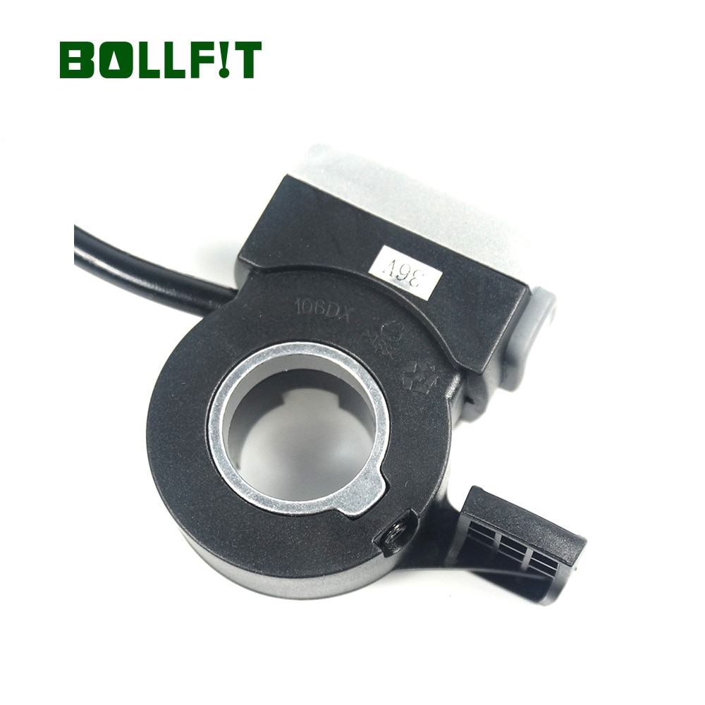 BOLLFIT Ebike Speed Throttle 6 Wires E-Bike Thumb Throttle 36V 48V with Power Switch For Electric Bicycle Conversion Kit