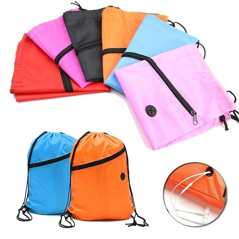 Mini Waterdichte Nylon Schoen Zakken Opslag Gym Tassen Koord Stof Rugzakken Opslag Pouch Outdoor Travel Duffle Sporttassen 30