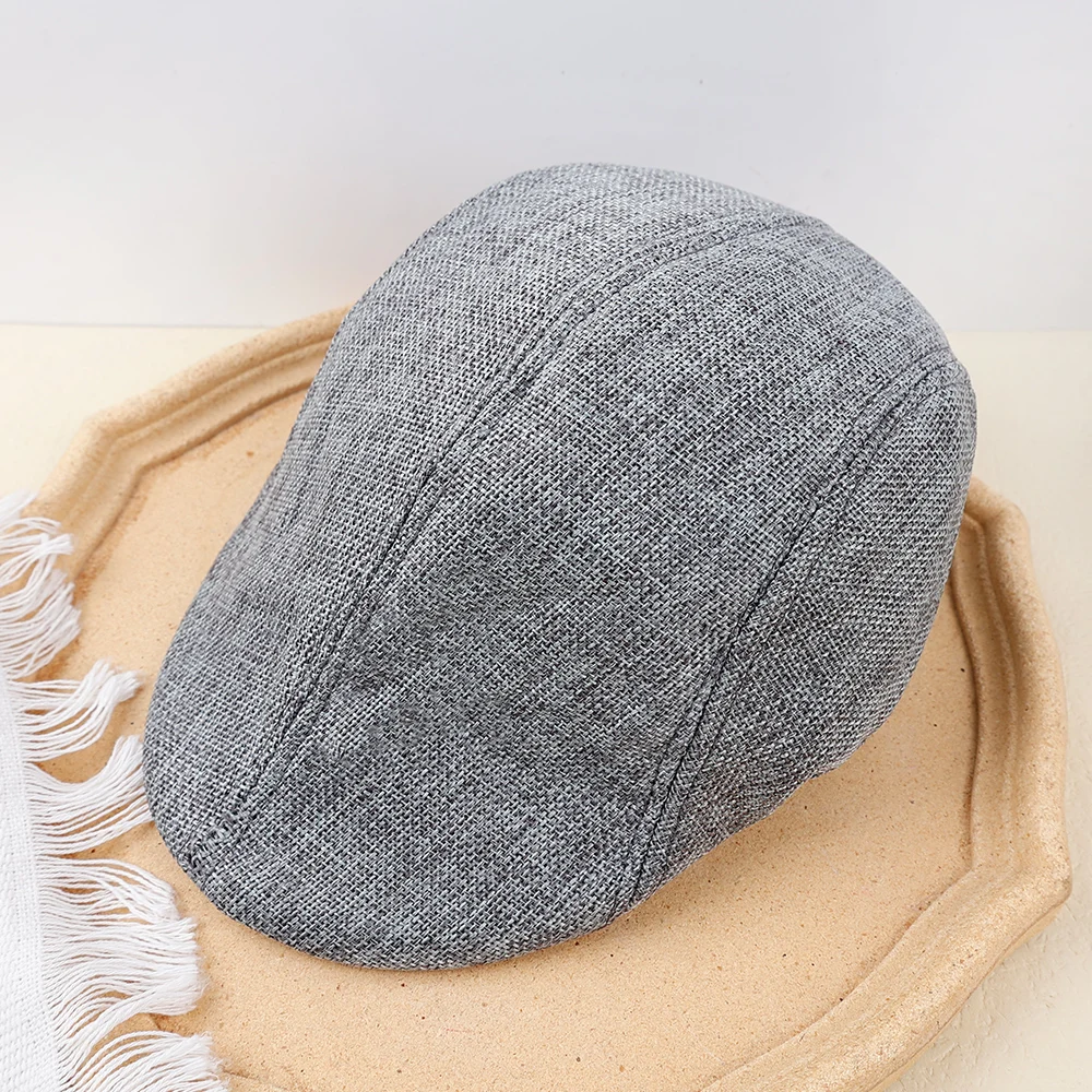 Męskie berety wiosenne i letnie beret w stylu brytyjskim retro Anglia Kapelusze Męskie modne czapki Czapki z daszkiem dla taty
