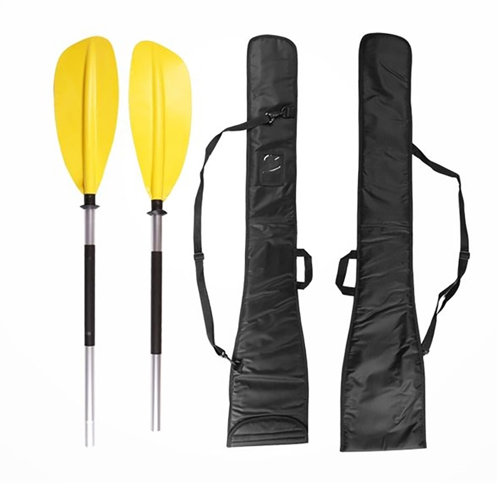 220cm Aluminium Alloy Paddle Double Blade Kayak Raft Oar for Fishing Surf Good