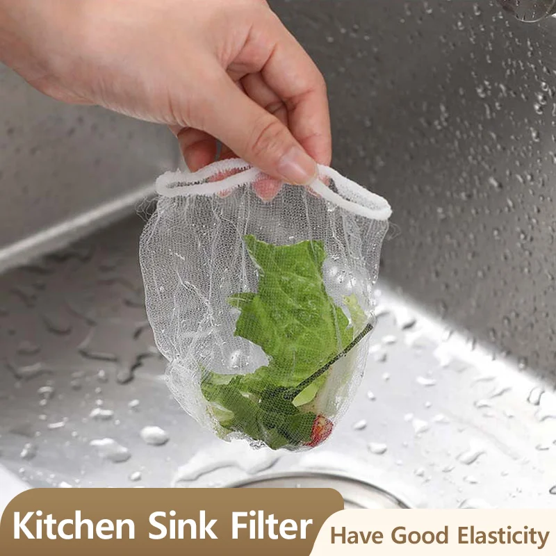 Pantalla de filtro para fregadero de cocina, pantalla de filtro para salida de aguas residuales, juego de 100 piezas