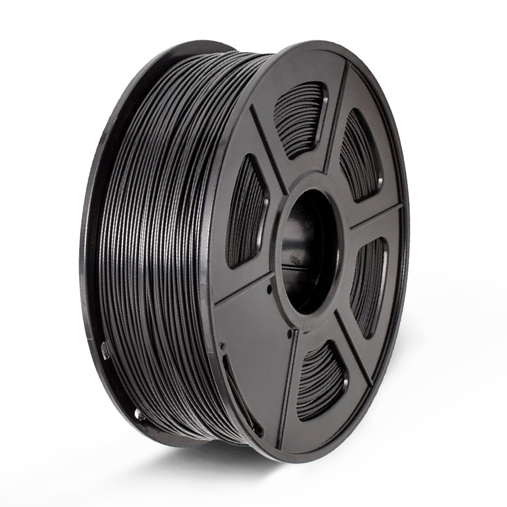 Sunlu Petg Gloeidraad 1.75 Mm Zwarte Kleur Petg 3D Printer Filament 1Kg Met Spool Lampshape Verbruiksartikelen: PETG-black