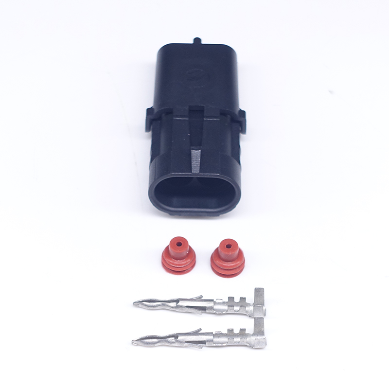XG3021Y-2.5-11/21 12010973 12015792 Female Male Pack Electrical Wire 2.5 Connector Plug Sealed Wiring Automobile Connectors: COLORLESS