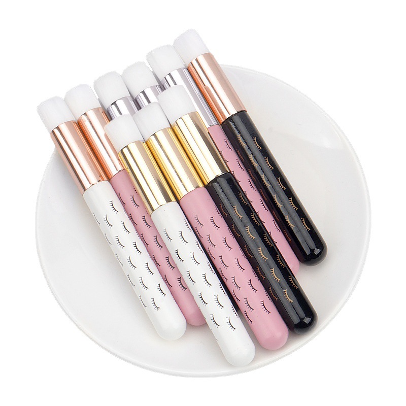 1/5PCS Szczotka do czyszczenia rzęs Aplikator do przedłużania rzęs Szczotki do brwi Szczotki do nosa Butelka do mycia Pielęgnacja skóry Narzędzie do makijażu czyste materiały eksploatacyjne