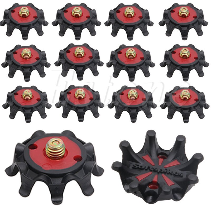 14pcs Golf Spikes Pins 1/4 Turn Fast Twist Schoen Spikes Vervanging Set nuttig
