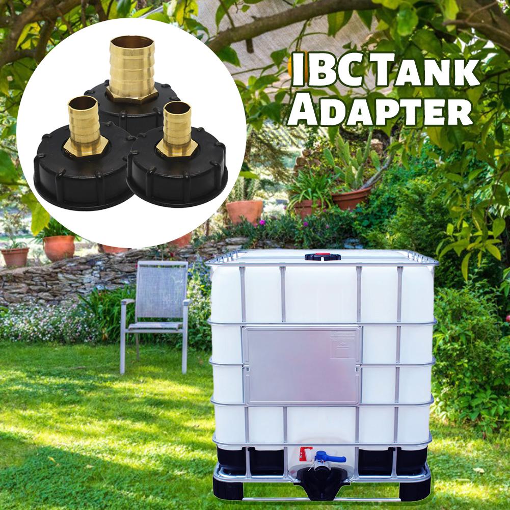 1Pc IBC Tank Adapter Tote Tank Reducer Connector Water Tank Fitting Standard connector Hose Faucet Valve Fittings S60*6