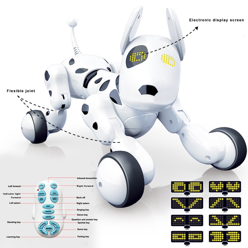 Smart Dansen Grappig Afstandsbediening Kinderen Speelgoed Draadloze Elektronische Huisdier Praten Intelligente Robot Hond Educatief 2.4G