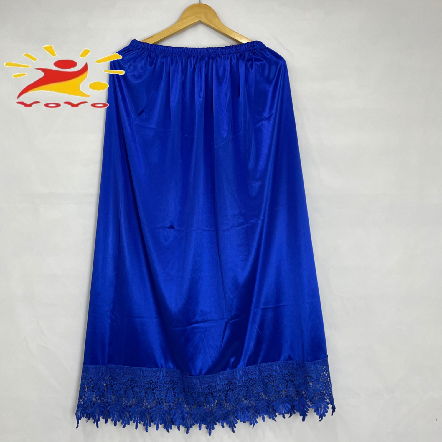Jupon demi-long en dentelle pour femmes, , sous-jupe, dentelle, vêtements d&#39;intérieur, robe courte, jupon, HB122