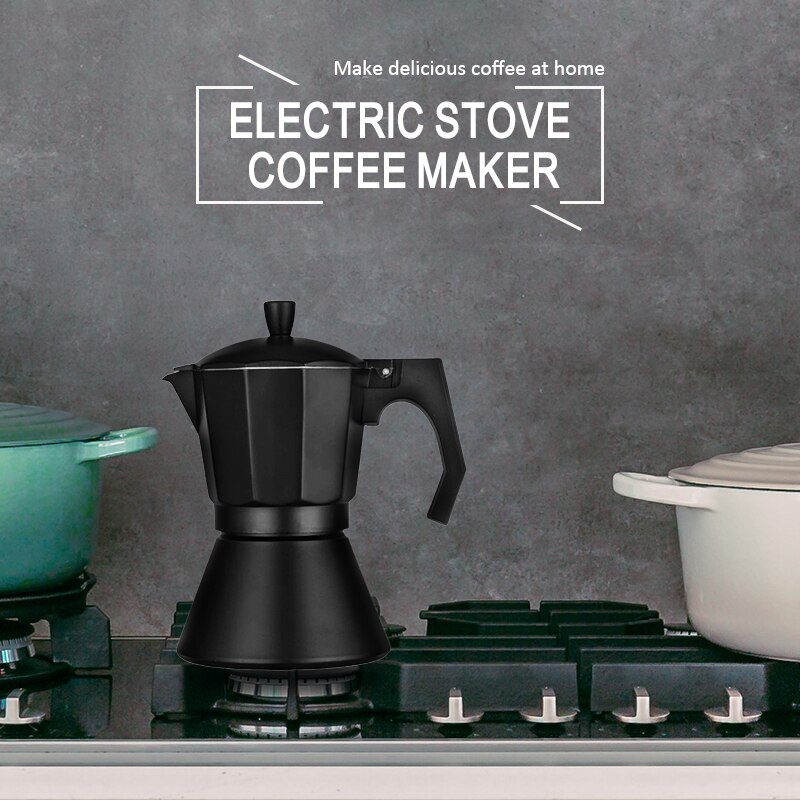 3/6 kopjes italiaanse mokka koffiepot espresso cafeteira percolator pot express mokka pot fornuis koffiezetapparaat aluminium keukengereedschap