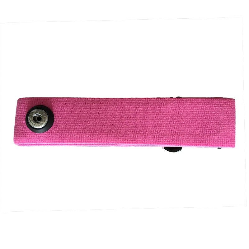 Cinturón de montaje en el pecho, bandas de Cardio, cinturón deportivo, Monitor de ritmo cardíaco, equipo de Fitness para Polar Garmin magene bryton Body Building: Pink