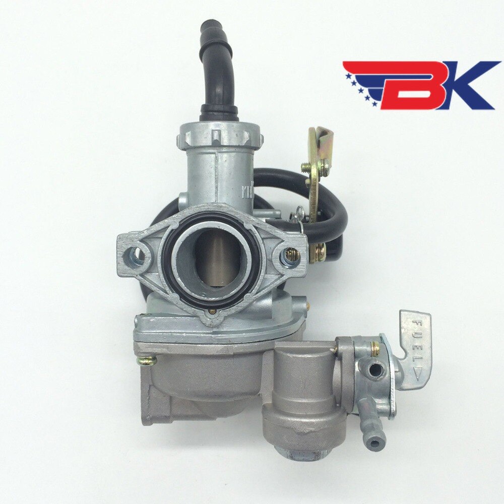 Pz22 22mm karburator m / brændstofventil til honda carb trx 90 trx 90 atc 110 atv