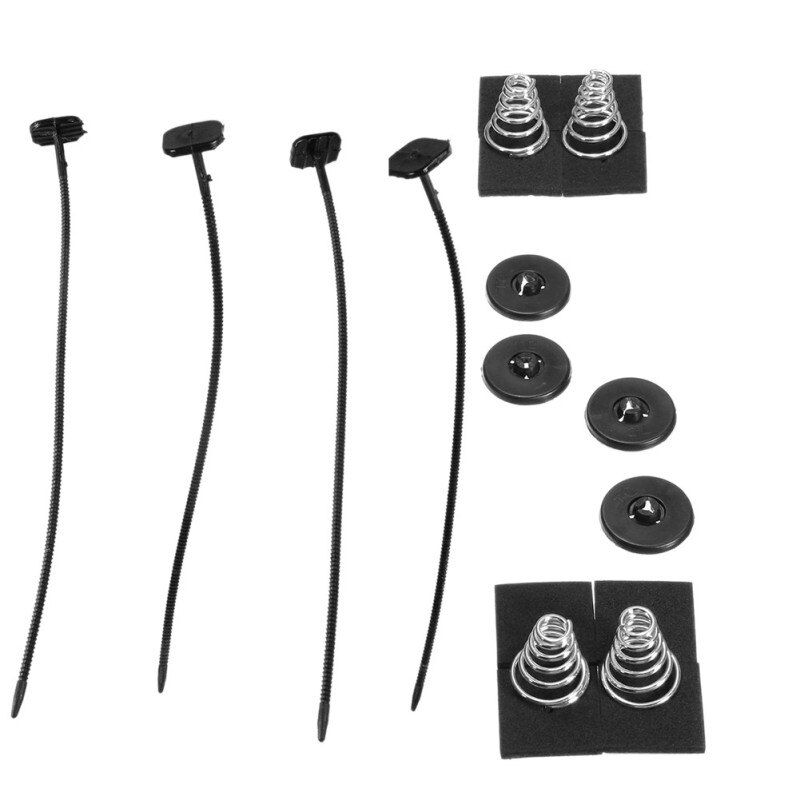 Universal Car Electric Radiator Cooling Cooler Fan Mount Fitting Kit Slim Line