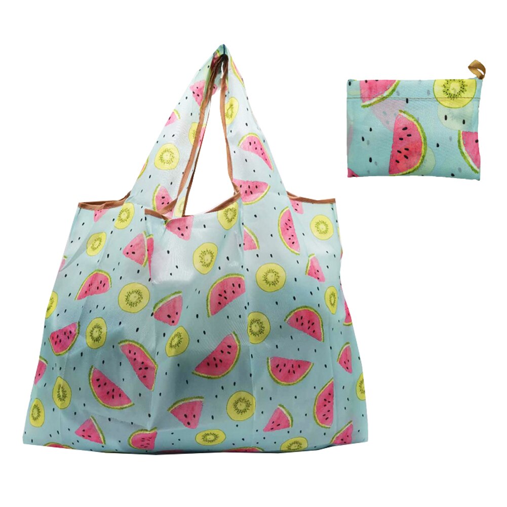 Women's Large Shopping Bags Foldable Washable Tote Reusable Handbag Waterproof Grocery Bag for Everyday Use: I