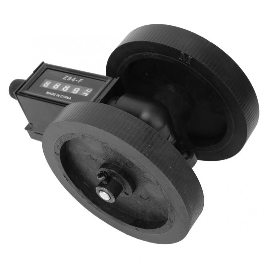 contador digital Five Digit Length Measuring Tool Leather Cable Plastic Length Rolling Counter 0~9999.9 contador digital