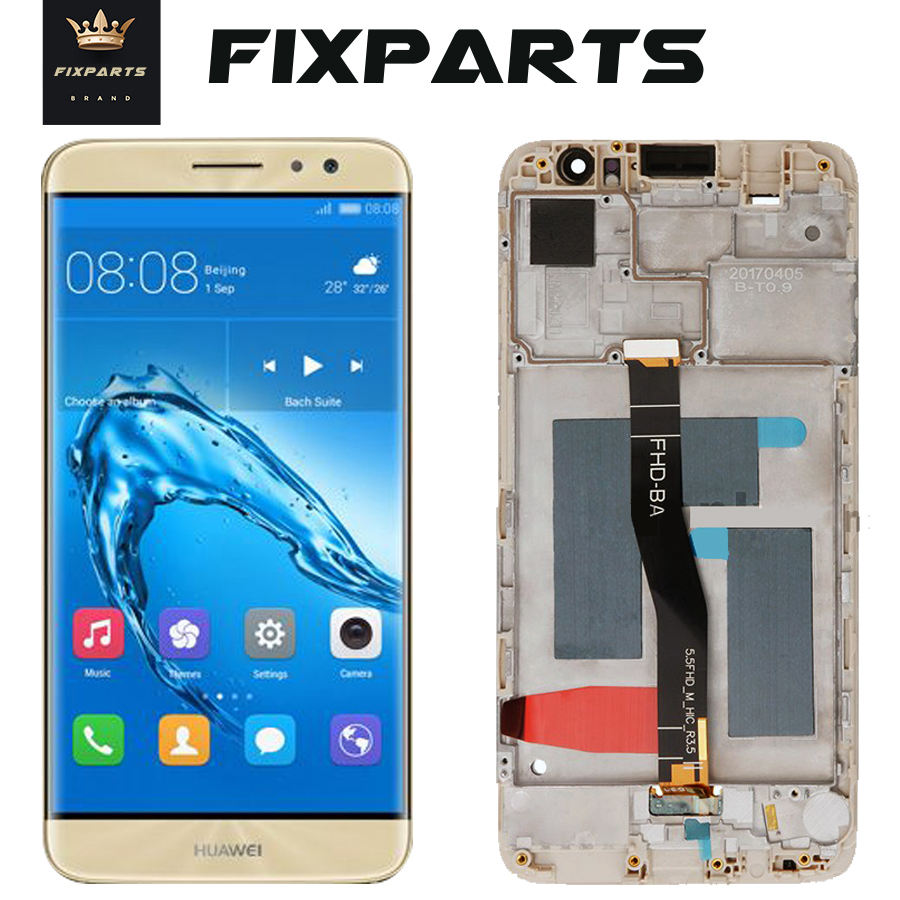 Original LCD for Huawei Nova Plus LCD Display Touch Screen Digitizer MLA L01 L11 L02 L03 L12 For Huawei Nova Plus LCD With Frame