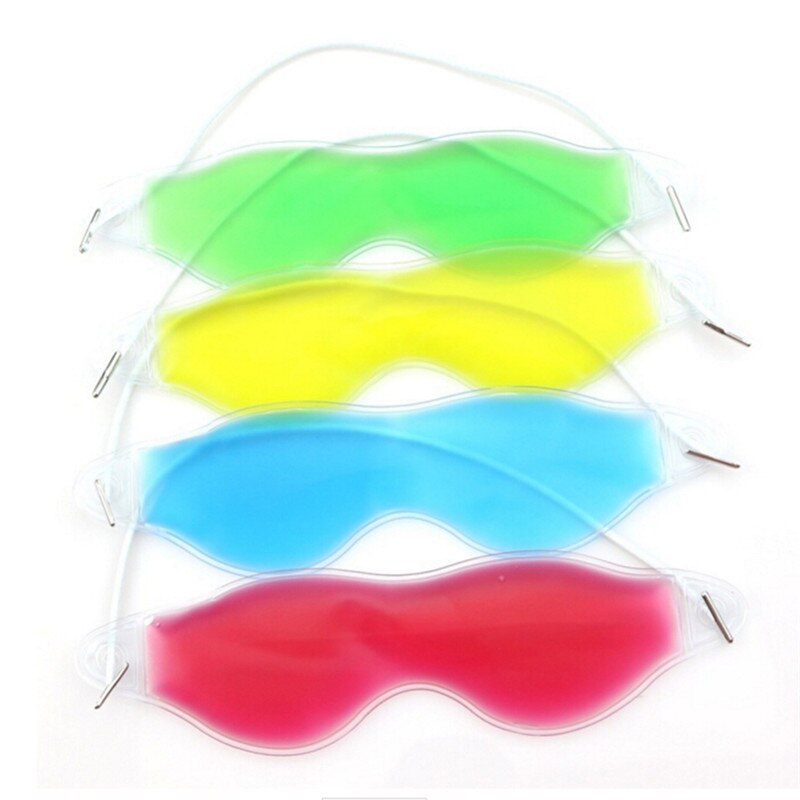 Sleep Masks Summer Cool Ice Goggles Eye Mask Sleep Headache Relief Eye Fatigue Dark Circles Remove Gel Ice Pack Ice Goggles