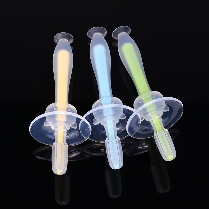 1 pz bambini morbido Silicone formazione spazzolino da denti bambino bambini dentale cura orale spazzolino da denti strumento bambino bambino spazzolino da denti articoli per bambini