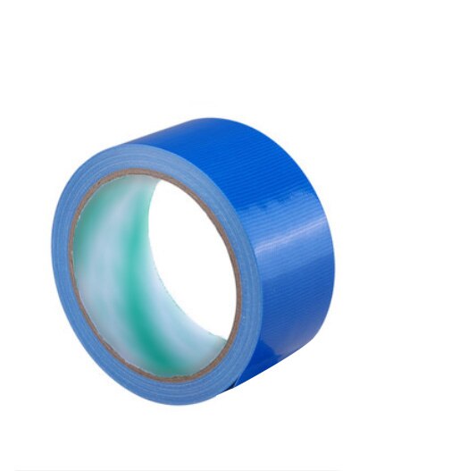 20mm Duct Tape Waterproof Sticky Adhesive Cloth Duct Tape, Single-Sided Strong Carpet Tape Applied To Warning Wedding Exhibition: Light Blue