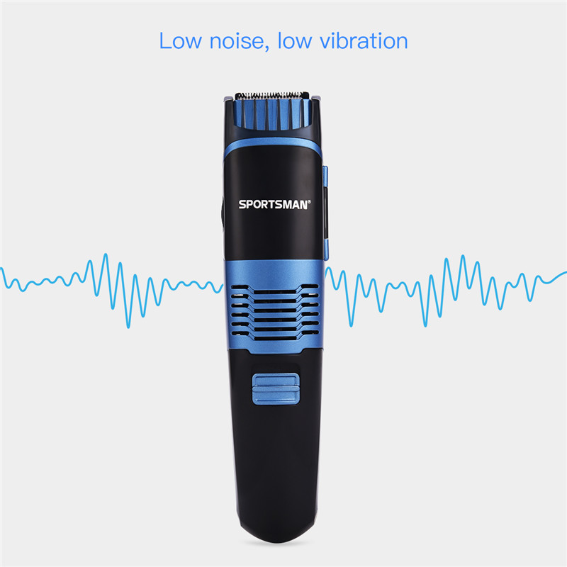 Mannen Professionele Vacuüm Baard Trimmer Tondeuse Mannelijke Stoppels Trimeer Snor Shaping Tool Elektrische Haar Snijder Scheren Machin