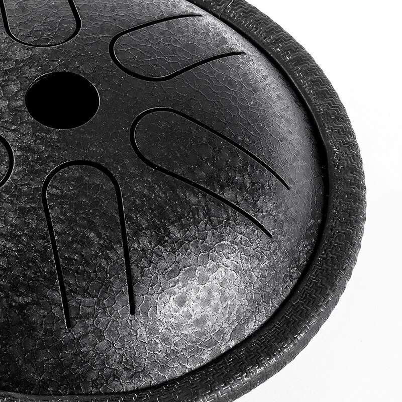 5.5 Inch Lotus Tong Drum Ethereal Slaginstrument Staal Tong Pocket Drum Staal Titanium Legering Met Stok