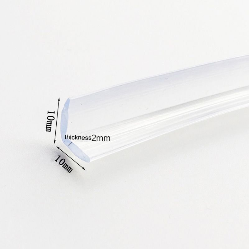 Transparante Tafel Rand Meubilair Guard Hoek Beschermers Bumper Strip Met Dubbelzijdige Tape Voor Kasten, Tafels, lades 1M
