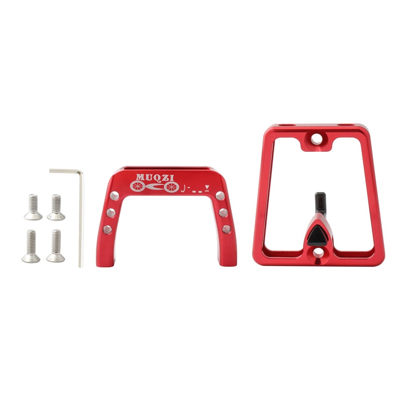 Aluminum Alloy Bicycle Front Carrier Block Bag Bracket Holder for Brompton Folding Cycling Front Carrier Block Bike Accessories