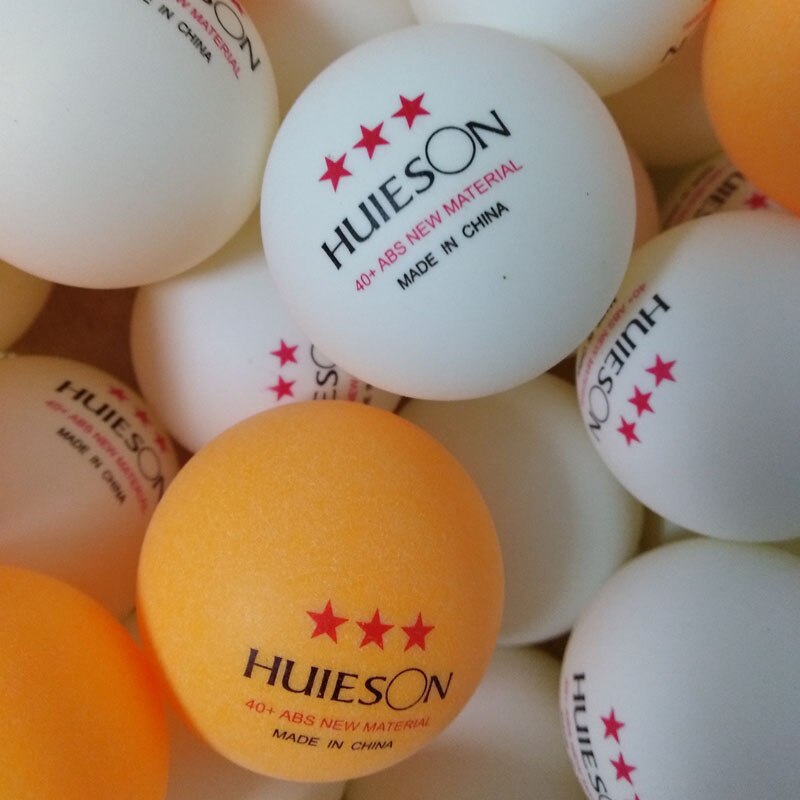 Huieson 2 Stks/partij 3 Sterren Tafeltennis Bal 40 + Materiaal Tafeltennis Ballen Ping Pong Bal Voor Training