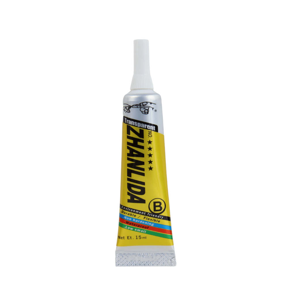 Loud Speaker Repair Glue Foam Side Dust Cap Rubber Edge Cone Basin Strong Adhesive 15/50/80ML Black / Transparent: Transparent