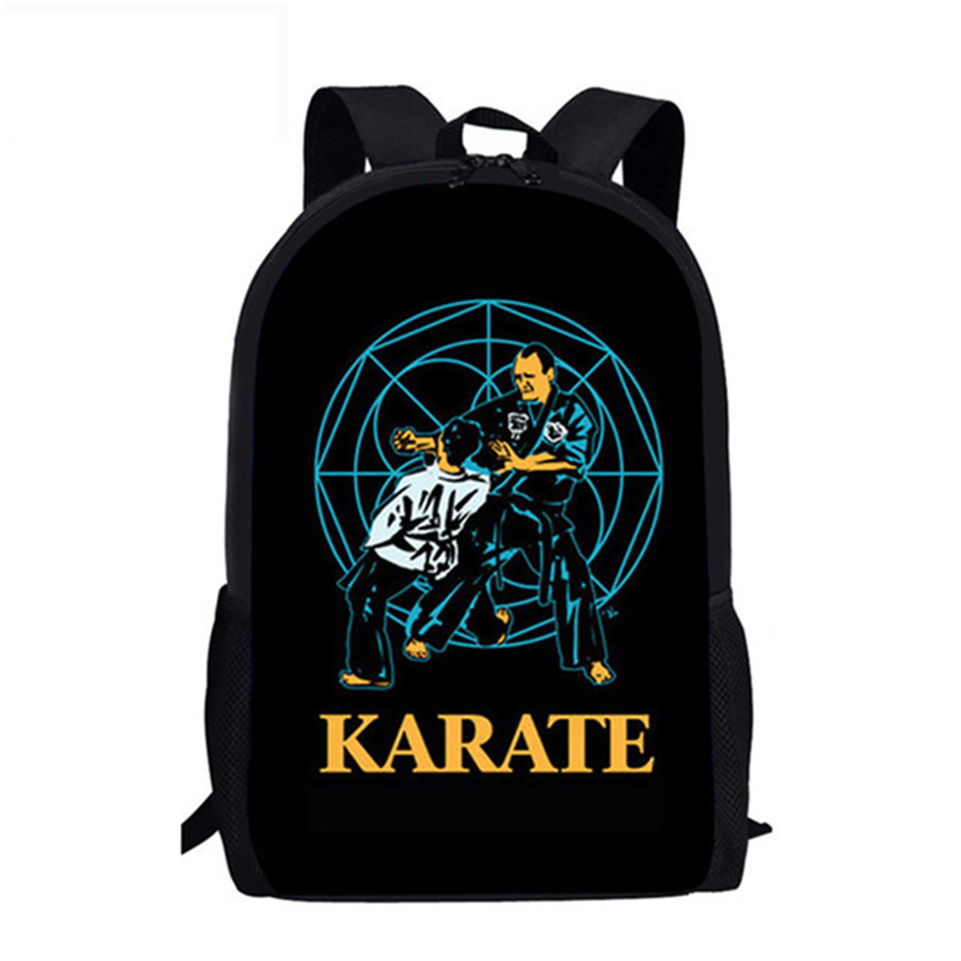 Bolsa Escolar Kongfu Judo para niños, mochila con estampado de Aikido para niñas y niños de 3 a 8 años: HK3243C