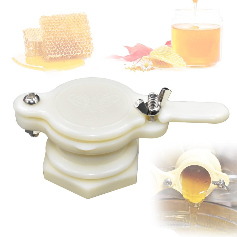 Duurzaam Nylon Honing Gate Valve Honing Extractor Plastic Honing Tap Bijenteelt Bottelen Tool 1 Pc Wit/Geel: WHITE