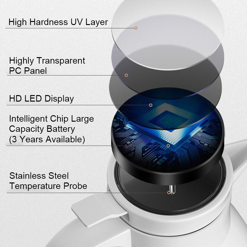 1/1.6L Hoge Capaciteit Thermos Water Fles Borosilicaatglas Liner Smart Touch Digitale Display Geïsoleerde Waterkoker Voor Kinderen Volwassenen