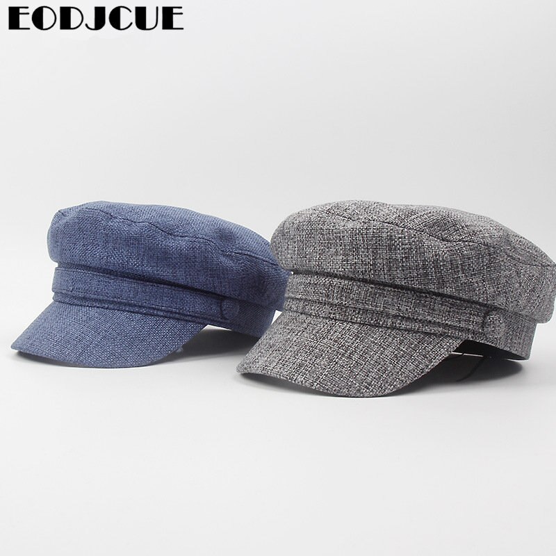 Adult Octagonal Cap Newsboy Beret Women Casual Streetwear Warm Beret Hat Cap Autumn Party Club Gavroche Femme