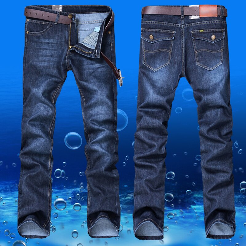 Four seasons plus size herrejeans, straight bukser, business casual bukser, smalle lange bukser og multi-lomme herremodeller