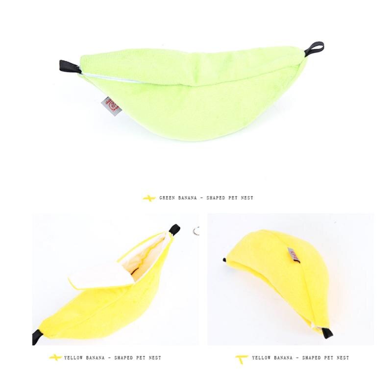 Dieren Pet Banaan Hamster Rat Hangmat Kooi Huis Nest Hamster Warm Huis Klein Dier Hangmat Huisdier Accessoires Benodigdheden