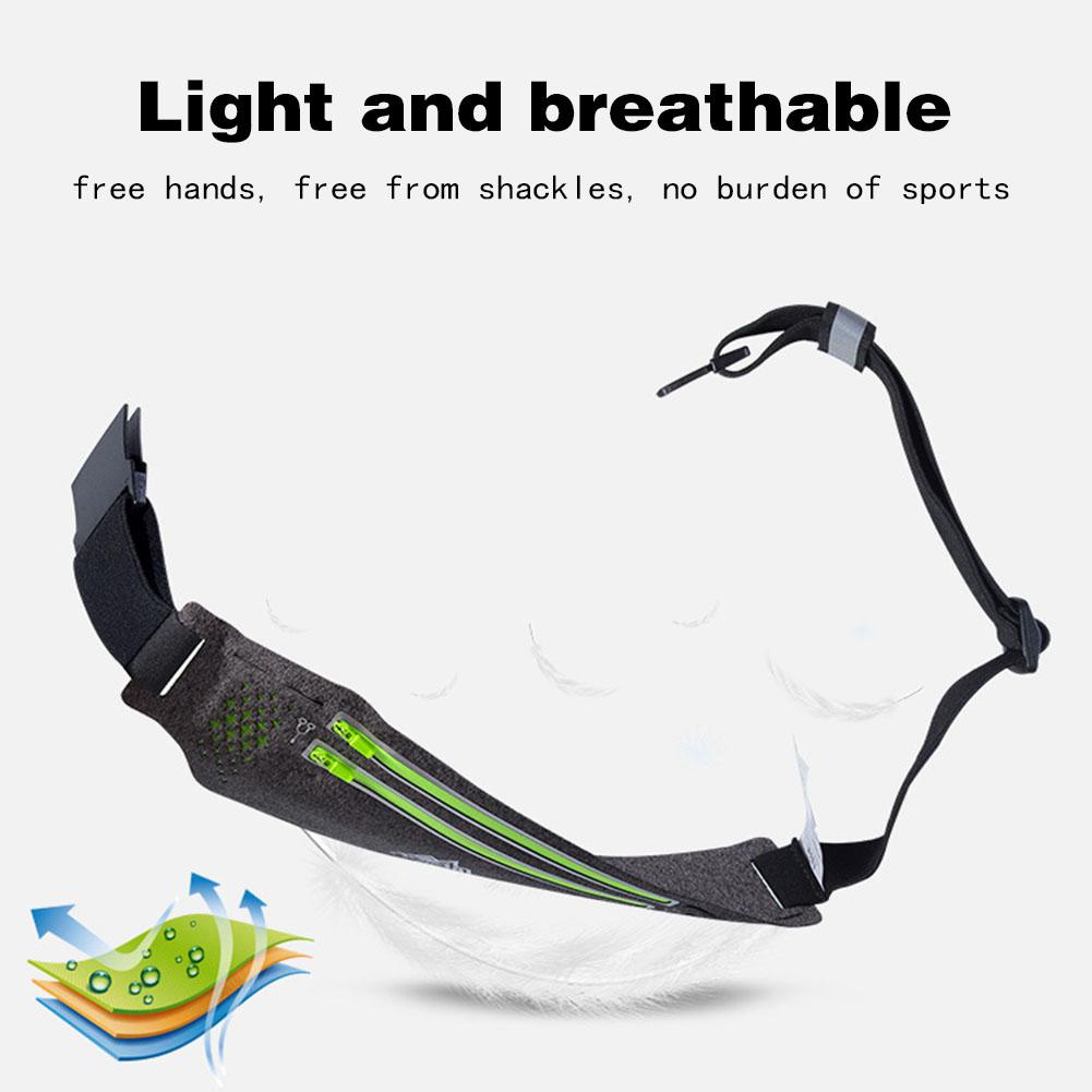 GloryStar Outdoor Men Women Ultra-light Waist Bag Closely Fitting Sports Bag for Outdoor Running bags