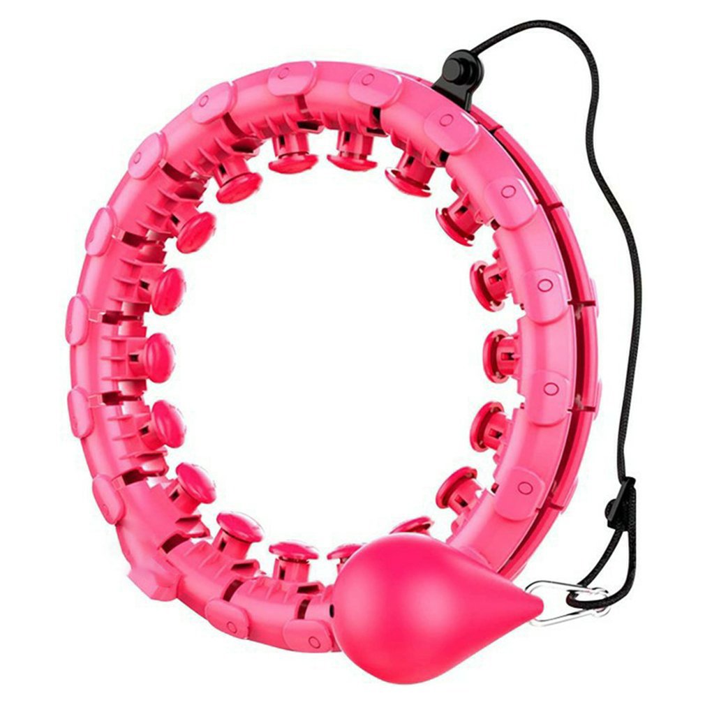 Smart Rolling Ring Intelligent Exercise Fitness Rolling Ring 24 Detachable Sections For Adults Kids With 360 Degree Massage