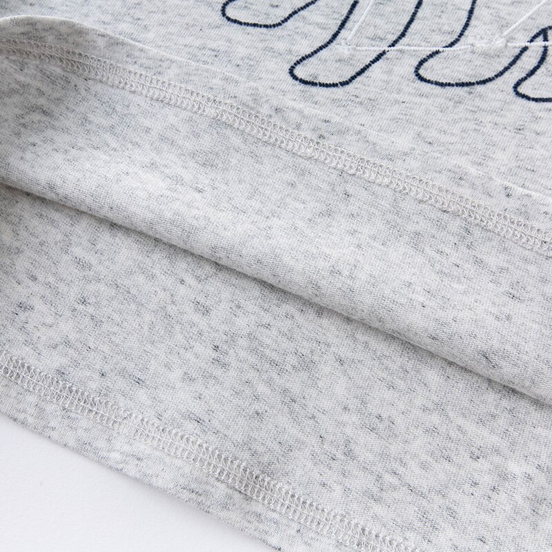 DBA14676 dave bella autunno del bambino dei ragazzi bello del fumetto a strisce T-camicia per bambini ragazzi dei capretti di modo di modo magliette