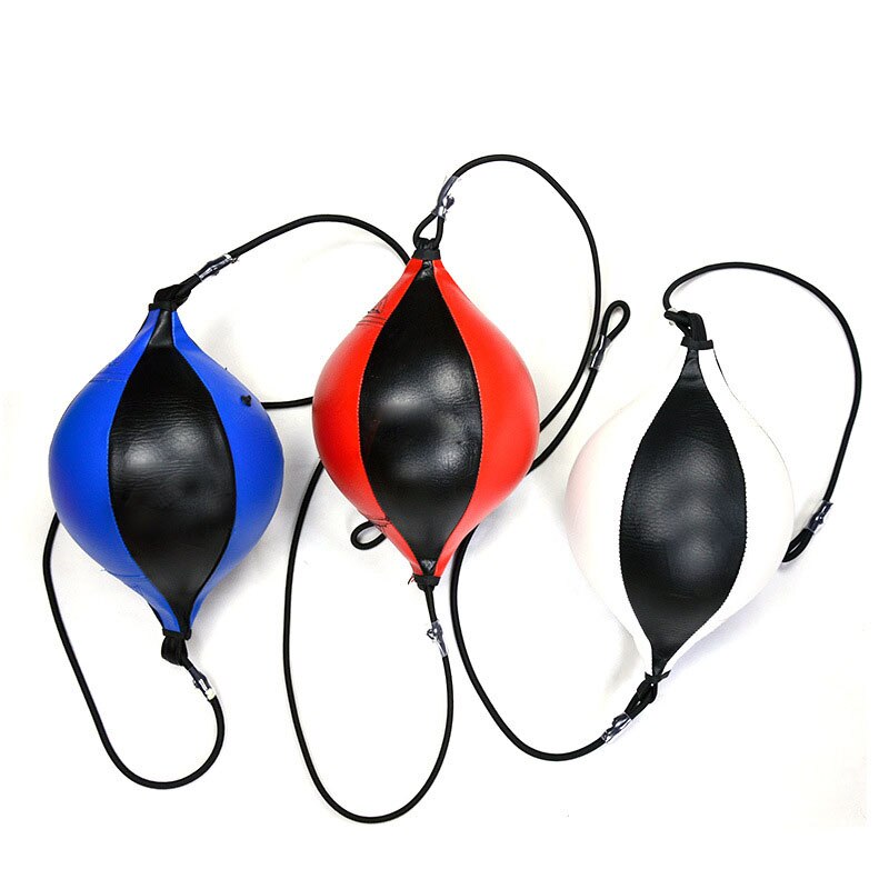 Kick Boxing Speed Ball PU Punching Ball Double End MMA Muay Thai Boxe Bag Fitness Training Home GYM Exercise Equipment