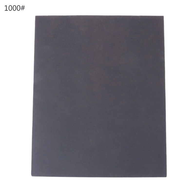 100/240/400/600/1000/2000 Grit Aluminium Oxide Wet & Dry Abrasive Sanding Paper U50A: 1000#
