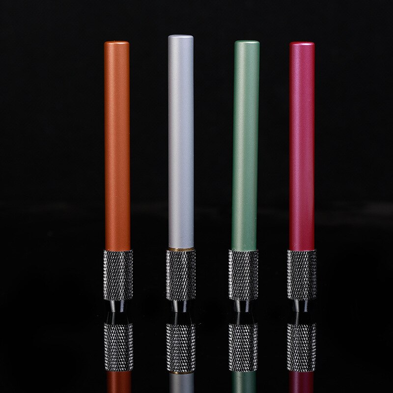 1 pcs Exquisite metal rod pencil extension sketch color pencil lengthening device pencil case extension rod Color random
