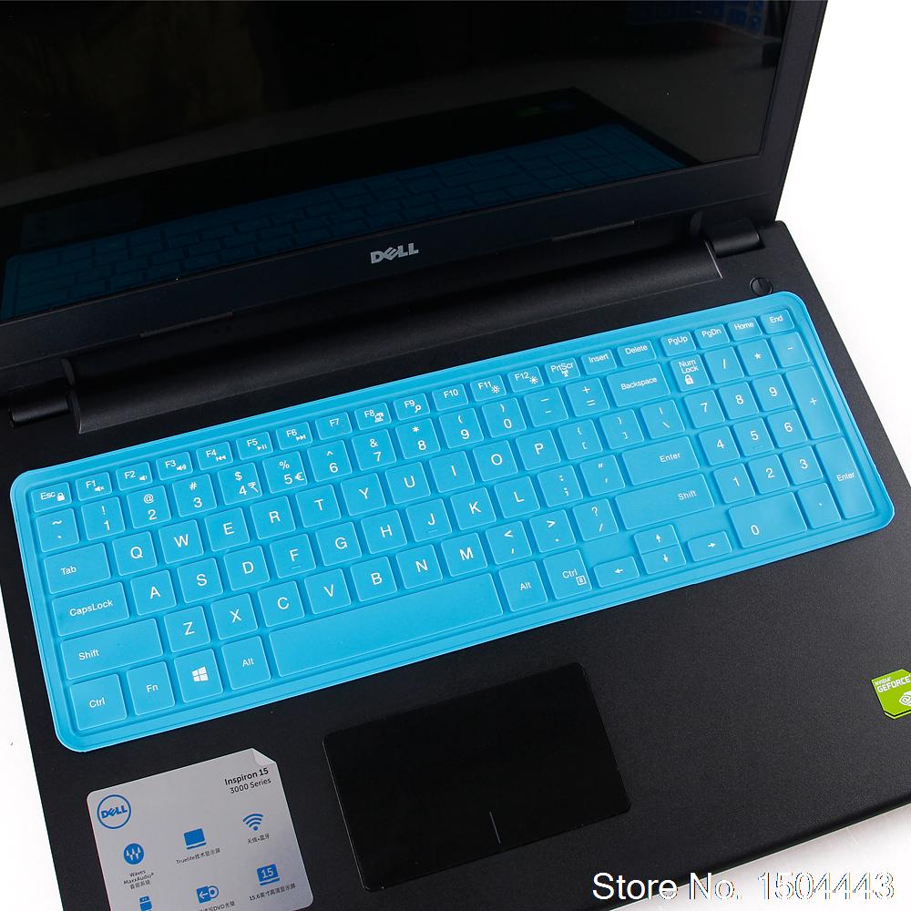 Laptop 15.6 17.3 Inch Keyboard Cover For Dell Inspiron 15 5000 Series 5570 7559 3552 5555 7567 7577 5570 5770 5755 5759: allblue